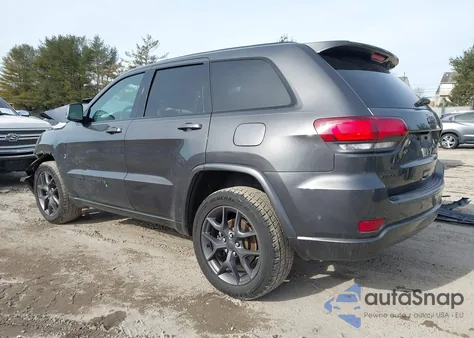 2021 Jeep Grand Cherokee 80Th Anniversary 4X4 z USA, uszkodzony, nr VIN 1C4RJFBG6MC536750